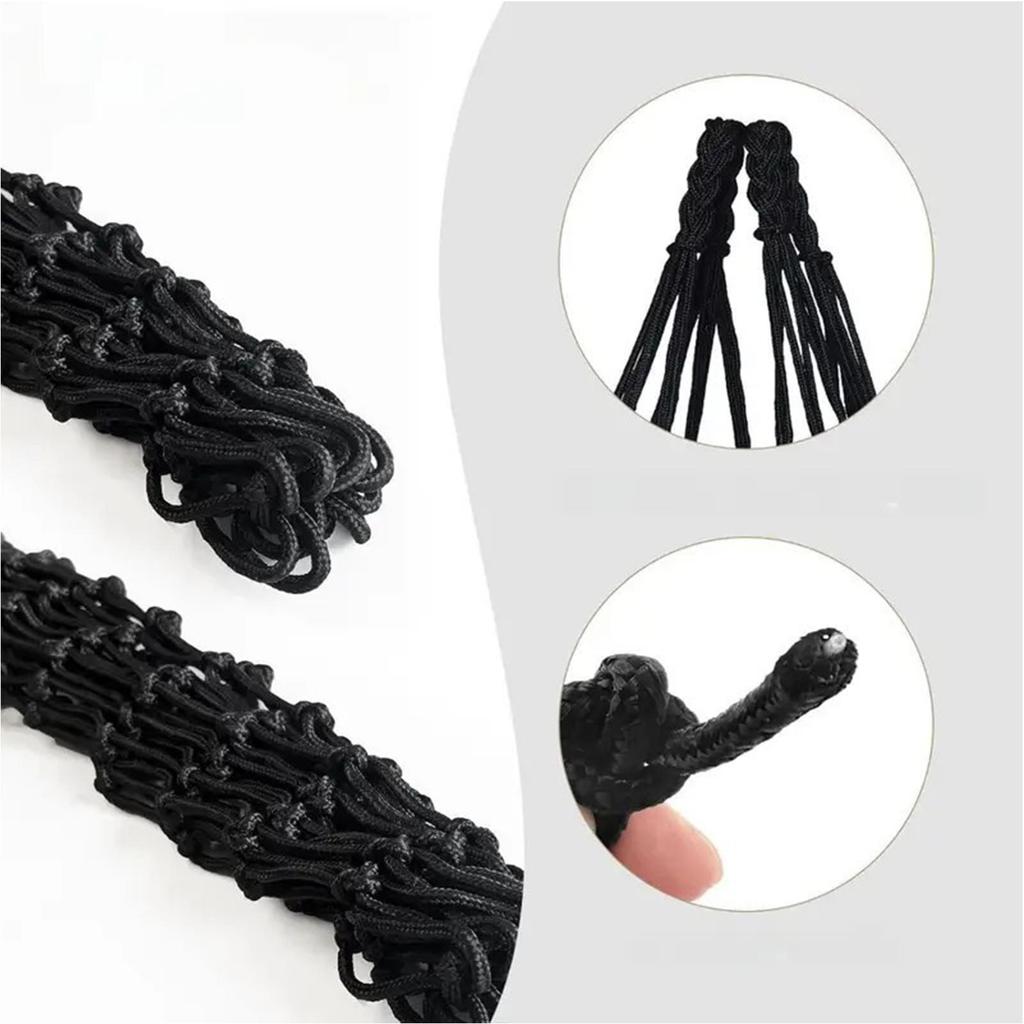 Hay Nets for Horses Slow Feeding Horse Hay Bag with Fixed Ring Treat Holder Basket for Stalls Herders Farmers Yards Sheep