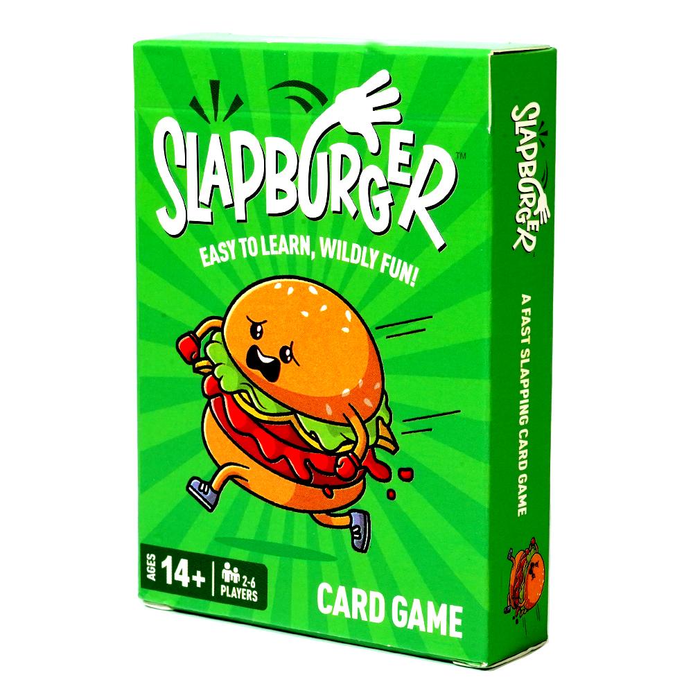 Slapburger Card Game Fast Paced Family Fun Cards for Birthdays Classroom Camping Game Night Friends