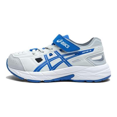 Kids Contend Series Synthetic Leather Lightweight Breathable Low Top Casual Shoes Kids Sneakers Blue 1014A336-020