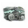 Personalized American Farmer Agricultural Tractor Zinc Alloy Belt Buckle