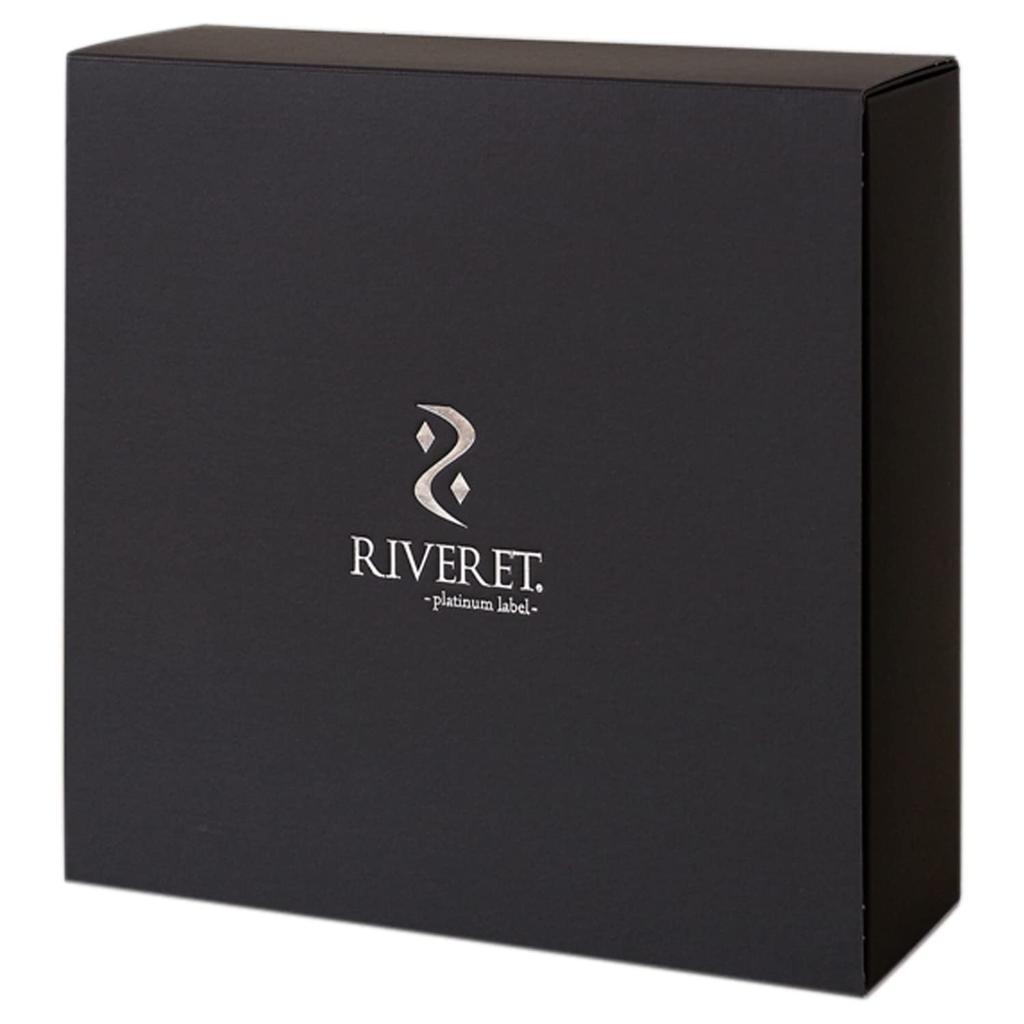 RIVERET Pair of Large 250ml Bamboo Tumblers, Dishwasher Safe, White/Brown, RV-104LWLB