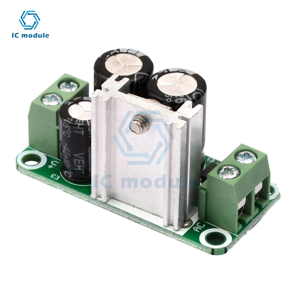 Single regulated power supply module DC 5V 6\V 9V 12V 15V 24V rectifier filter board 7805/ 7809 / 7812/7824  for Audio Amplifier
