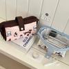 Japanese Style Large Capacity Puppy Pencil Case for Students - Canvas Stationery Storage Bag