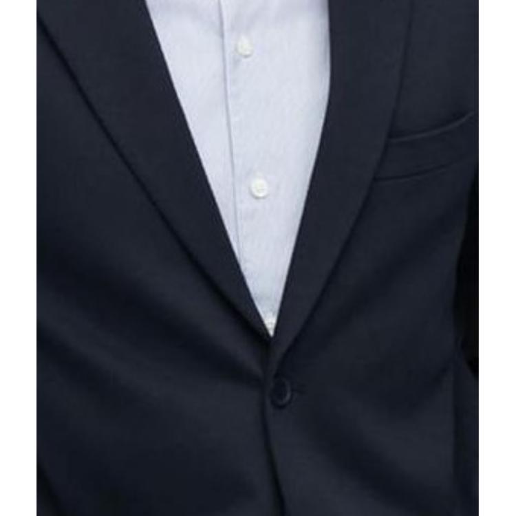UNIQLO Solid Color Casual Suit Men suits Navy 449621-69