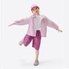 Xiaoyinman Girls' 7A Antibacterial Quick-Dry Breathable Pants