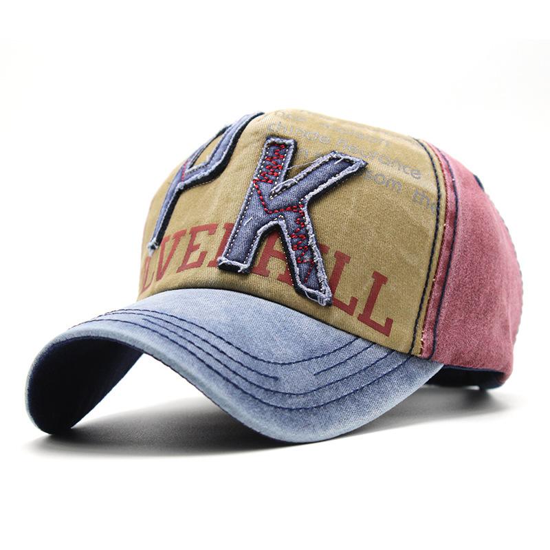 Hat Men S And Women S Baseball Cap Pk Patch Embroidery Tongue Baseball Cap Outdoor Sports Sun Hat Tide M（56-58cm）