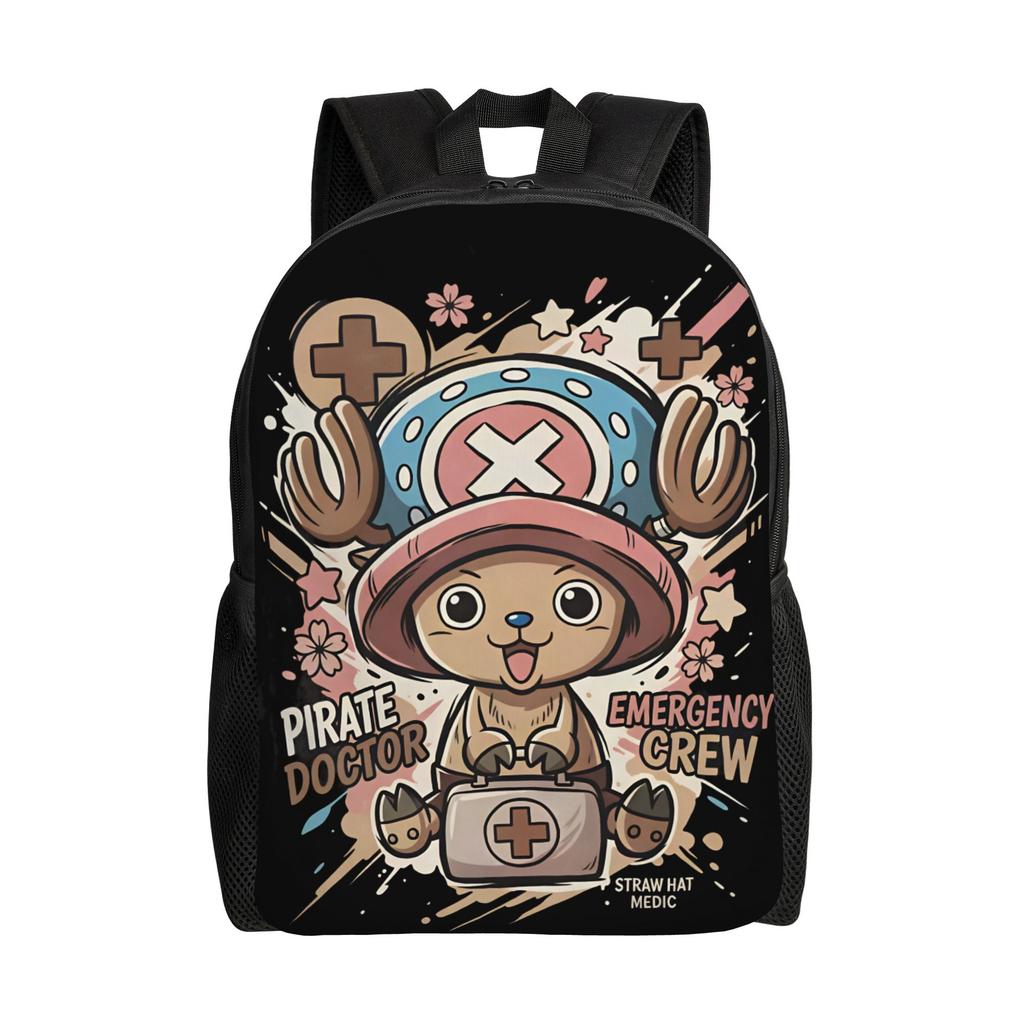 Ones Pieces Anime Backpack Camping Backpacks Teen Designer Print School Bags Cute Rucksack