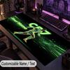 Large Mouse PadCristiano Ronaldo Custom Name Text Personalized Desk Mat Non Slip Gaming Pad
