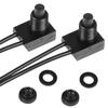 DFsucces Waterproof Push Button Switch Set of 3 0-250V 3A