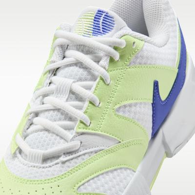 Nike Court Lite 4 White Light Liquid Lime Sapphire (Women's)