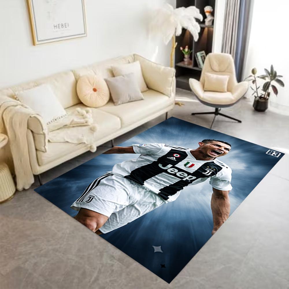 Ronaldo's Celebration Moment Floor Mat Perfect for Dormitory Foyer Study Room Outdoor Antislip Carpet Decorate Offices