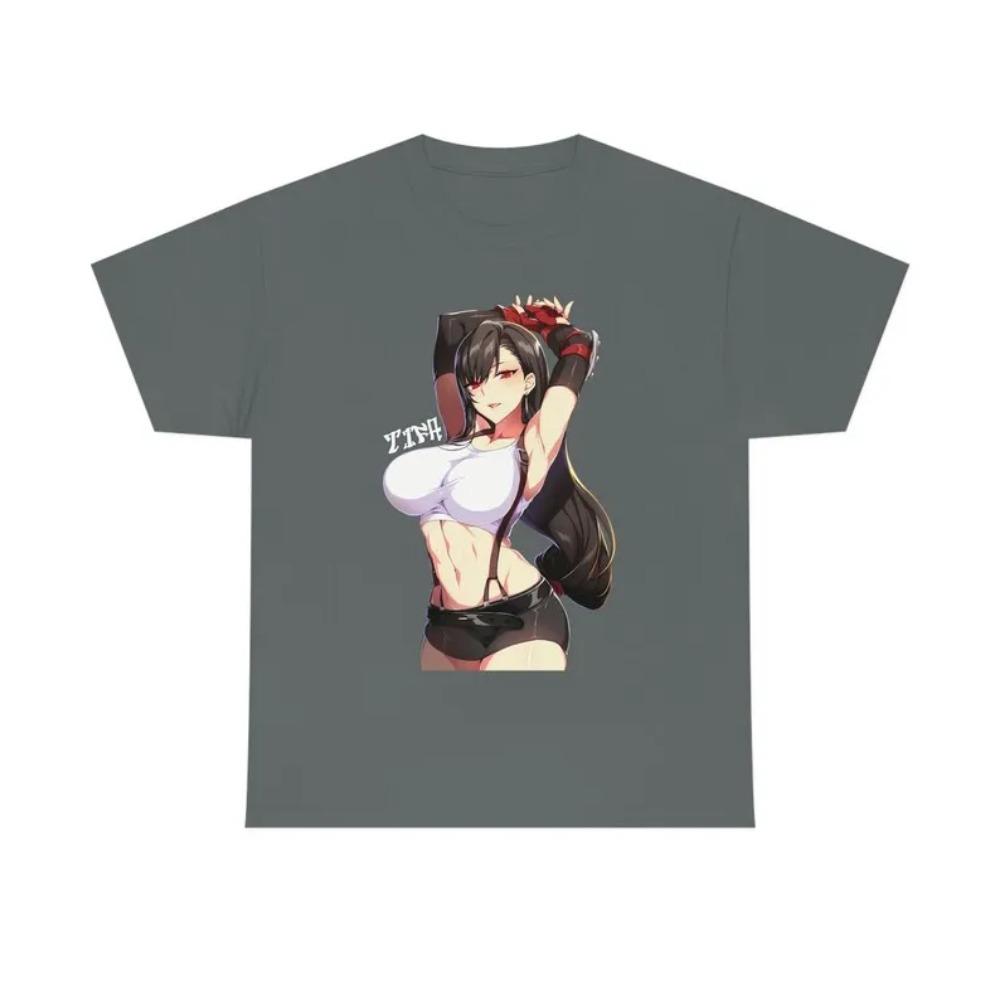 Final Fantasy Anime Lover Hot Sale T Shirt Model Year Round Clothing Personality Clothes Unisex Y2k Short Sleeves