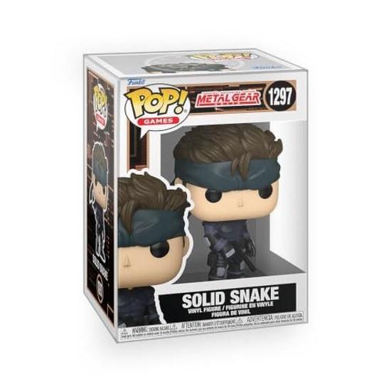 Epic Collectibles Pop Games Metal Gear Solid - Snake Vinyl Figure Includes box protector compatible Funko.