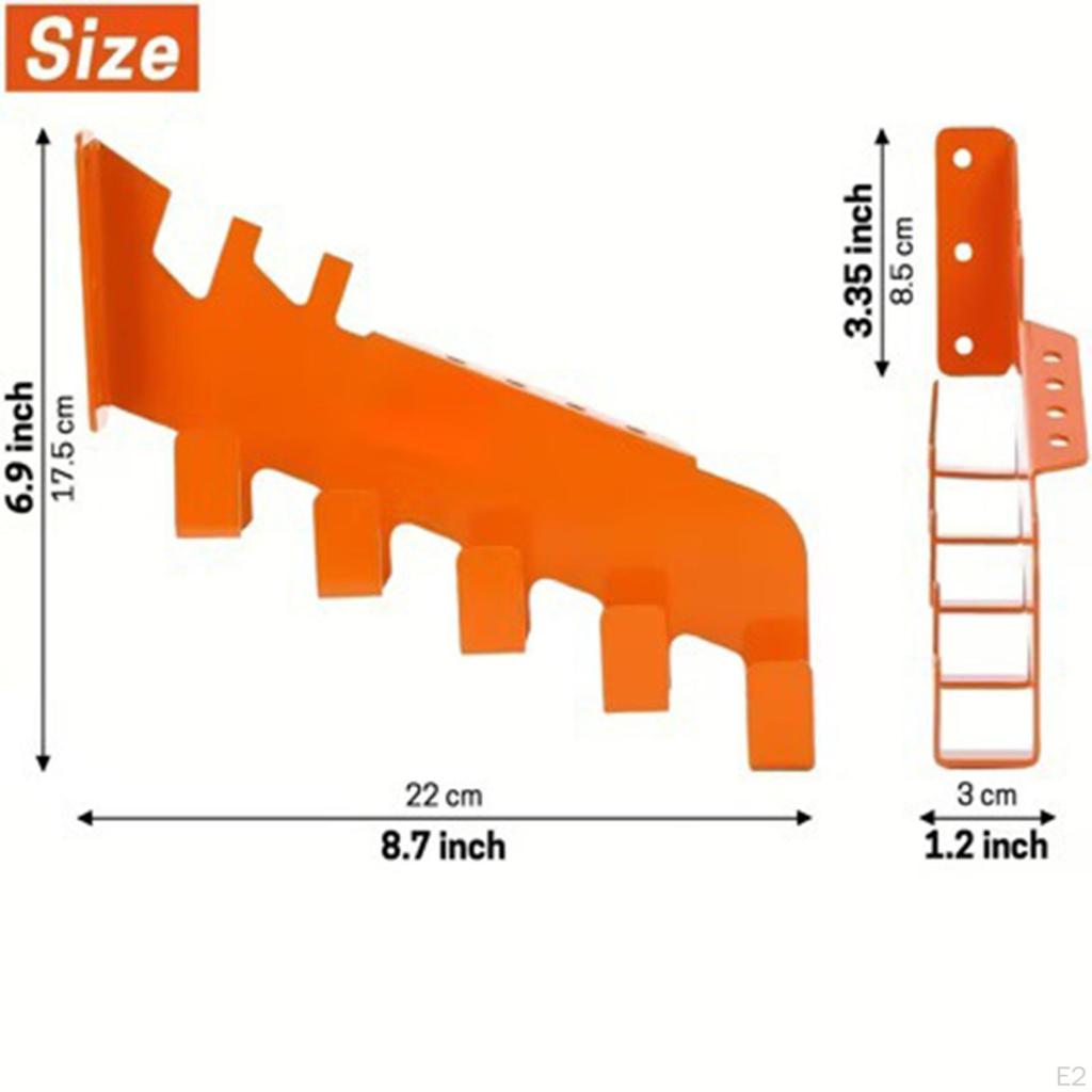 Chain Hanger Storage Rack Sturdy Easily Install Heavy Duty Wall Mount Holder for Warehouses