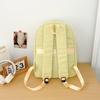 Travel Backpack Women's Small Backpack Student Solid Color School Bag Girls Commuter Computer Backpack