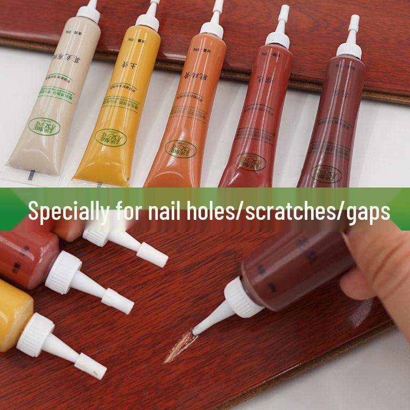 Møbelreparasjons-retusjpenn og pasta for treoverflater - Ideell for dører, gulv, bord og mer