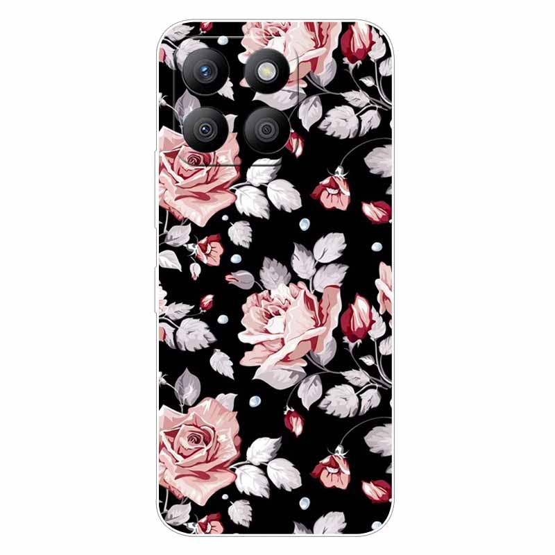 For Honor X8b Case Silicone Soft TPU Fashion Owl Lion Animal Bumper Cover for Huawei Honor X8b Case HonorX8B Shockproof Shells