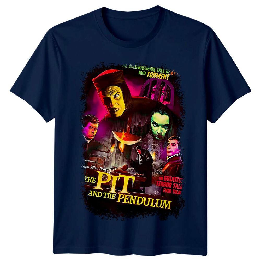 The Pit And The Pendulum 1961 Movie Poster Inspired Tshirt Retro 80s Tee