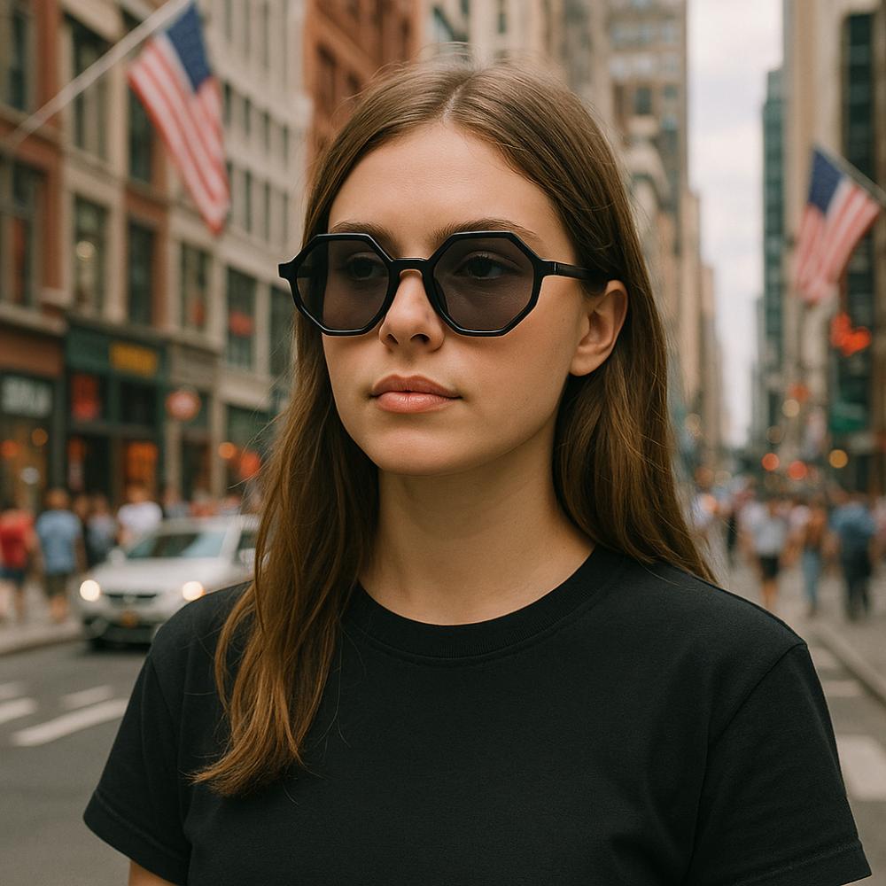 Lightweight Metal Eyewear Vintage UV400 Sun Glasses Fashion Rhombus Leopard Sunglasses Holiday