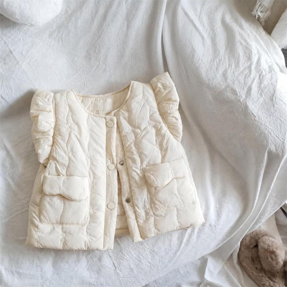 Cotton Padded Baby Cardigan Coat Flying Sleeve Toddler Padded Jacket Winter