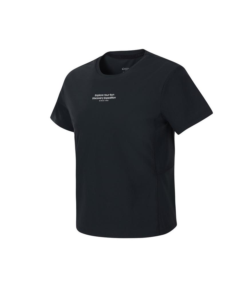 DISCOVERY EXPEDITION Women'S Performance Running T-Shirt (Black)