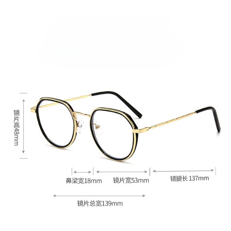 Anti-radiation Glasses for Women Student Glasses Anti-blue Light Computer Glasses Replaceable Lenses Lightweight Design Eyewear