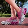 New Fashion Pink Women's Sports Shoes Lightweight Summer Women Sneakers Breathable Men's Running Shoes Outdoor Woman Trainers