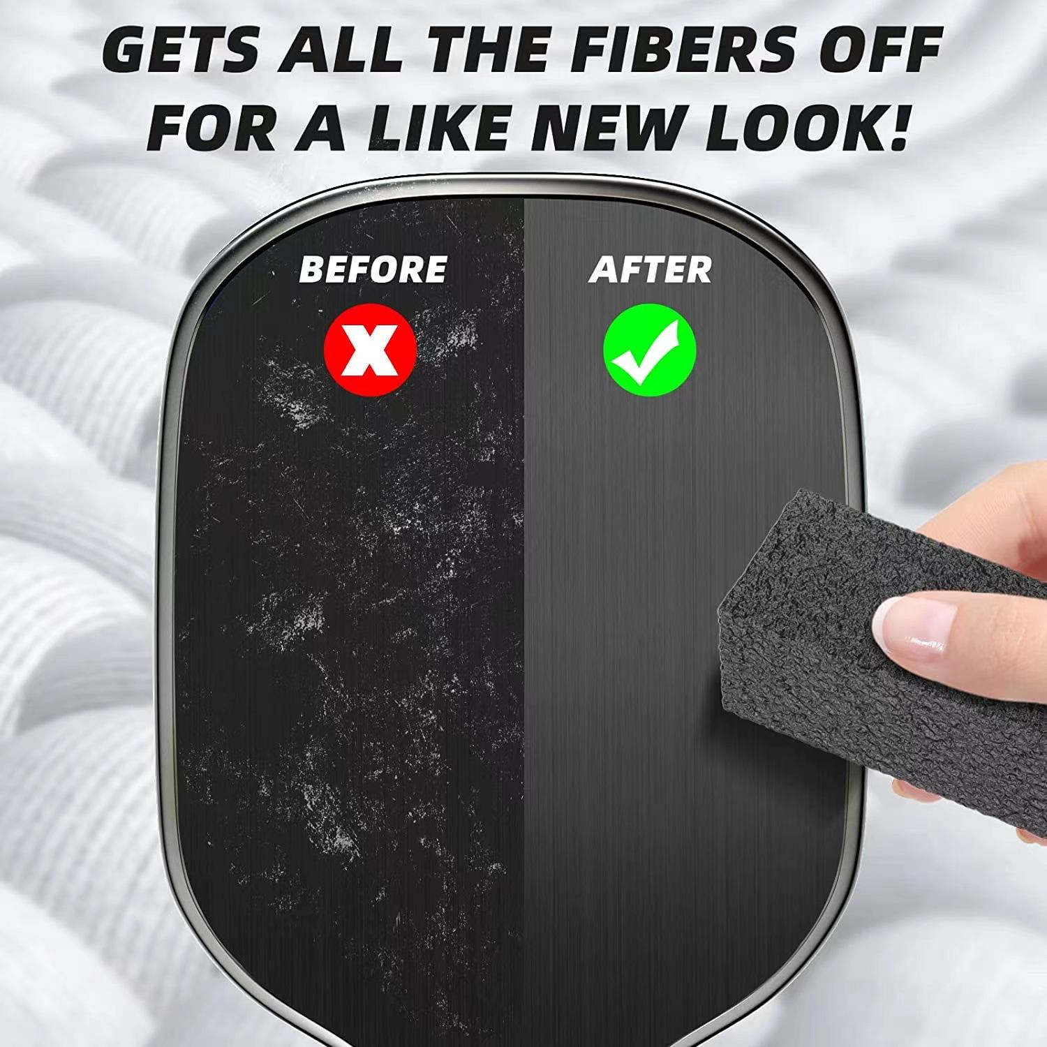 

Ластик для падела, Ракетка для пиклбола из углеродного волокна, Безопасные инструменты для удаления грязи с падела, Средство для удаления царапин, Ластик One Size чёрный