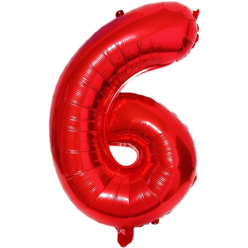 Multi Color Large Numbers 1 Balloon 32Inch 1 2 3 4 5 6 7 8 9 Birthday Ball Red Digit Bachelorette Balloons Figure Golob Balloons