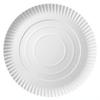 Kraft Paper Plate Round 18 50 Pcs
