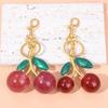 Tree Resin Cherry Keychain For Women Gifts With Creative Car Decorals And Fashion Style