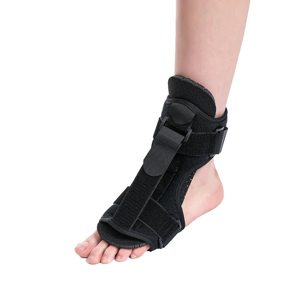 

Ортез при отвисании стопы Ночная шина Встроенная алюминиевая полоса Фиксация голеностопа Защита от растяжений Подошвенный перехлест