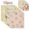 10Pcs Kitchen Dish Towels Absorbent Dishcloths Reusable Dishcloths Washable Kitchen Dish Rags Kitchen Oil-Free Cleaning Supply