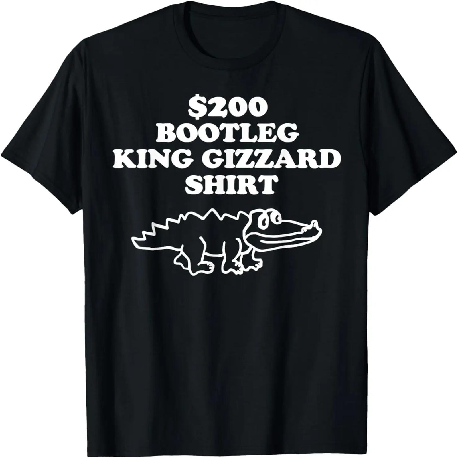 

Bootleg King Gizzard Shirt T-Shirt XXXXXL чёрный