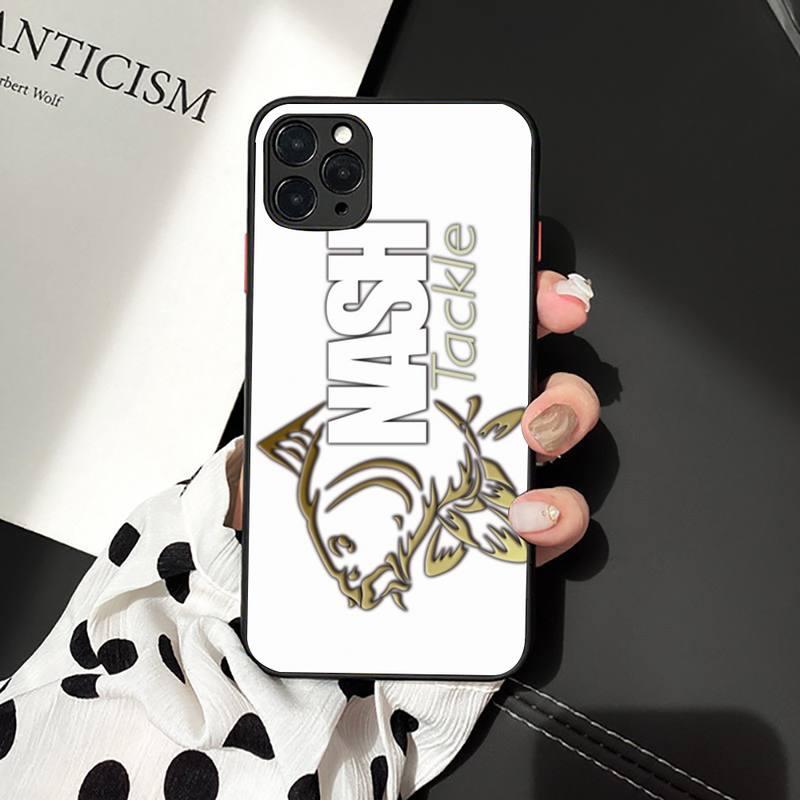Nash Fishing Art Phone Case for iPhone 11 12 13 Mini Pro XS MAX 8 7 6 6S Plus X 5S SE 2020 XR Case