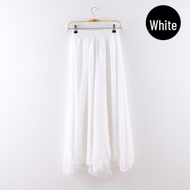 Flowy Women's Ethnic Jazz Dance Skirt Pants