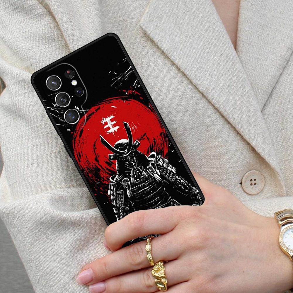 Japan Samurai Ninja Ronin Cell Phone Case for Samsung Galaxy S26 Ultra S25 S24 S23 S22 S21 S20 Note10 Cover