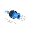 50Pcs Cross-type Mist Nozzle 7.5mm Interface 4-way Garden Greenhouse Farmland Atomization Dust-removal Cooling Watering Sprayer