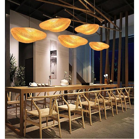 Creative Bamboo Chandelier Pendant Lamp E26/E27 Screw Hanging Lamps Bedside Chandelier/Ceiling Lighting Indoor Lighting Decorative Hanging Lamps