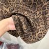 Women's Autumn Leopard Print High-Waisted Slimming Midi Skirt - Fashionable, Versatile, and Youthful