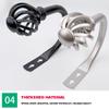 (Great home)Curtain Hook Strap Wrought Iron U-shaped Window Decoration Accessories