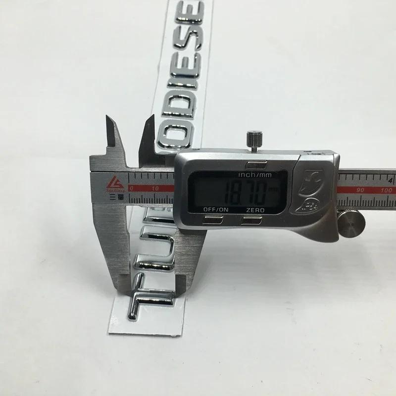ABS Per W463 W140 W124 Turbodiesel emblema lettering marchio posteriore Bagagliaio auto logo turbo diesel adesivi Accessori