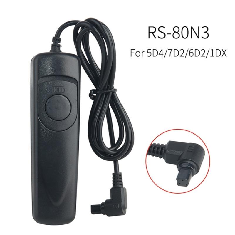 RS80N3 Remote Switches For 7D MARK II 6D MARK II 1D MARK II 1D MARK III 1D MARK II 1Ds 1D MARK II Camera Accessorie