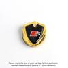 Car 3D Metal Logo Emblem Auto Side Body Decal Sticker Decoration For Audi S A4 B5 B6 B9 A3 8P A5 A6 C6 C7 4F A1 A7 A8 Q2 Q3 Q5