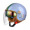 Retro Jet Helmet DOT Open Face Motorcycle Helmets Men Women 3/4 Open Half Helmet for Moto Accessories Cascos Para Motos