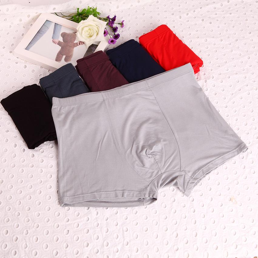 Bamboo Fiber Plus Size Men's Breathable Boxer Briefs & Sports Trunks