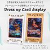 EYESRAIL [Customizable Screw-Down Design] Dress-Up Card Case, Wanted, Wanted Poster, One Piece, 35pt, UV Protection, Scratch-Resistant, Protective, Tr