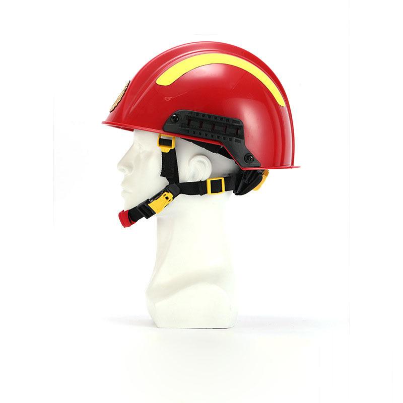 1,0 kg Flammhemmender Rettungshelm mit reflektierenden Markierungen für Brand- und Erdbebennotfälle