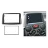 Stereo Trim Kit 2 DIN Fascia For Car Stereo Installation ABS Construction Easy Installation For Fiat Panda 169 2003-2012