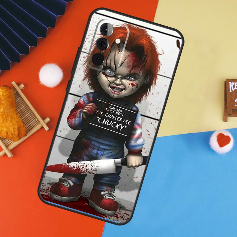 Chucky Doll Horror Movie Cover For Samsung Galaxy A15 A25 A35 A55 A52 A32 A12 A14 A34 A54 A51 A71 A53 A33 A13 Case